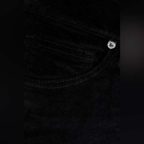 Veronica Beard Velvet Flared Pants - Picture 4 of 12